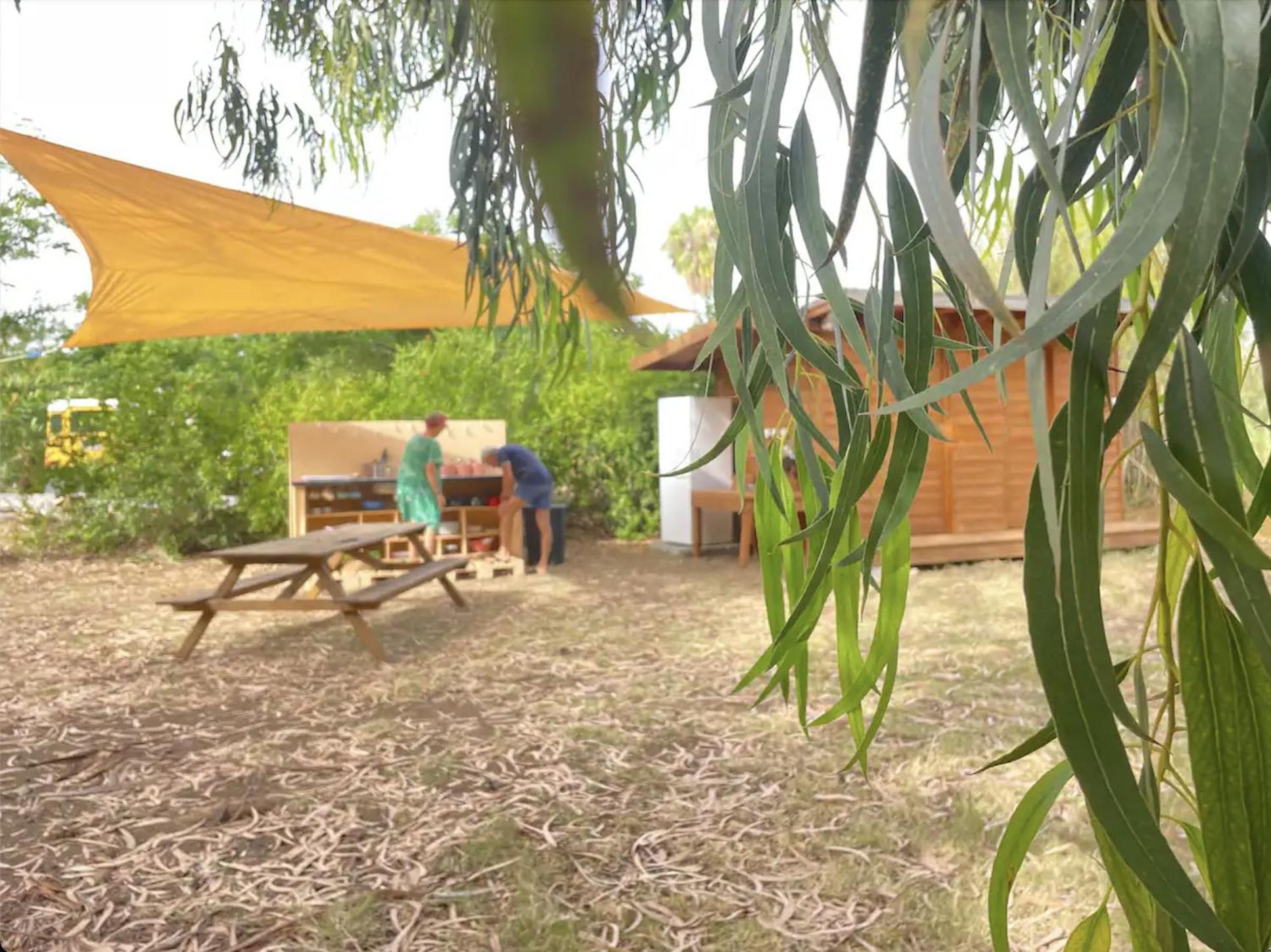 Glamping On Organic Yoga Farm With Natural Swimming Pool Near Beach Moncarapacho Eksteriør billede